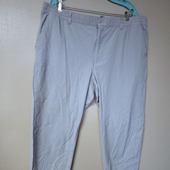 Uniqlo Womens Sporty Crop Ankle Pants Elastic Waist w Drawstring Gray 3XL - Picture 4 of 16